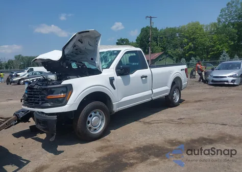 2024 Ford F-150 Xl из США, поврежденный, VIN 1FTMF1LP5RKF07993